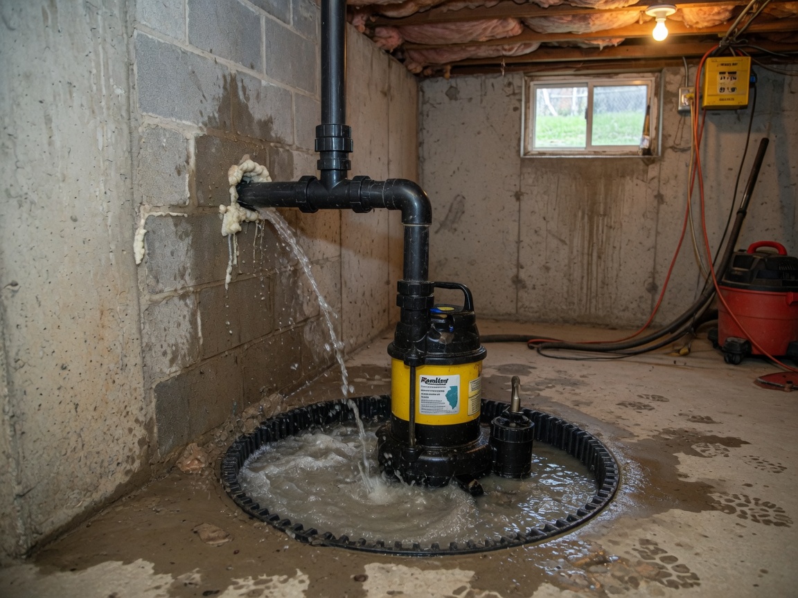 Sump Pump Repair in East Rockford, IL 61108